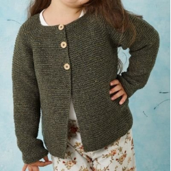 Opskrift // Luna Strikke Barn Pige Trje