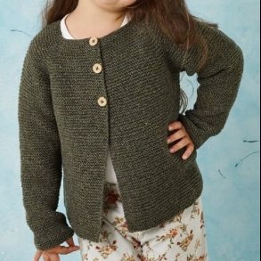 Opskrift // Luna Strikke Barn Pige Trje