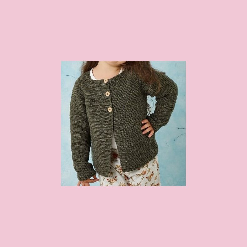 Opskrift // Luna Strikke Barn Pige Tr�je