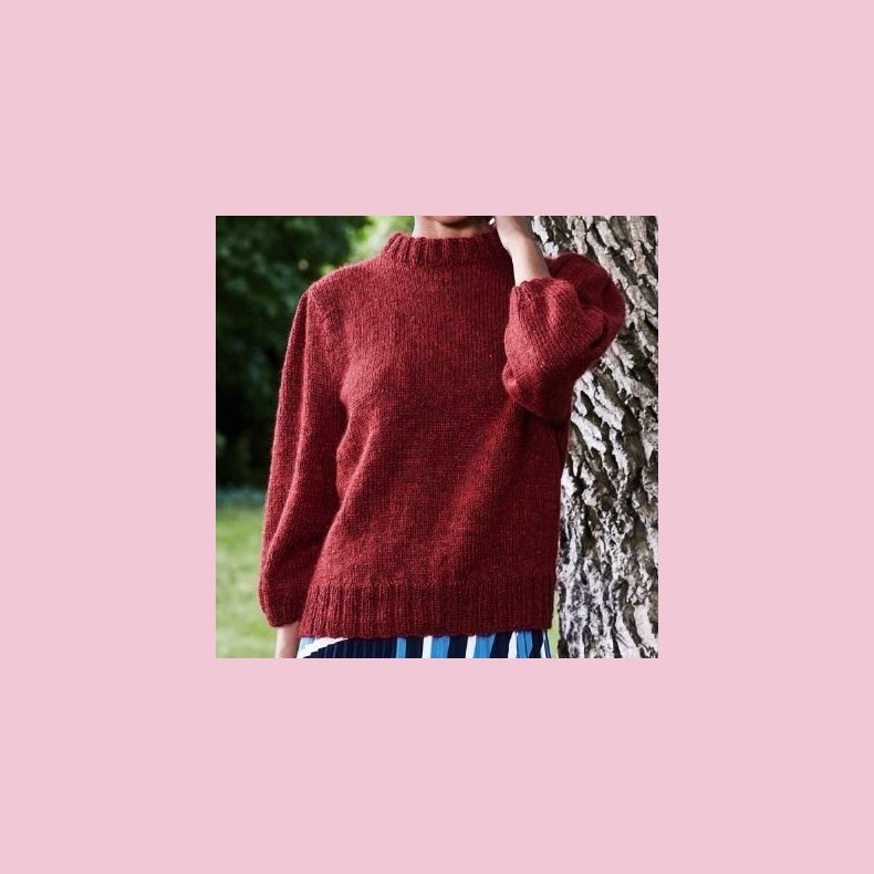 Opskrift // Luna Strikke Bluse Med Puf�rme