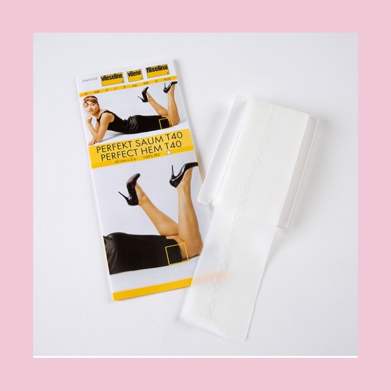 Perfekt hemT40 Vliene // Usynlig opl�gningsb�nd 40mm 3m