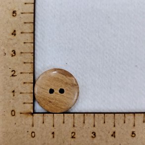 Knap // Tr� blank 2,5cm