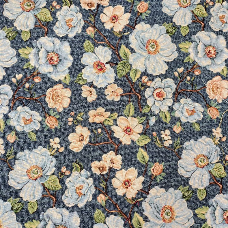 Gobelin // Store bl� blomstre