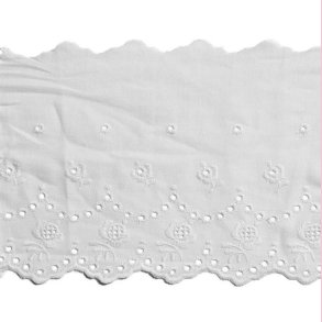 Faston Blonde B�nd // Hvid 9,5cm