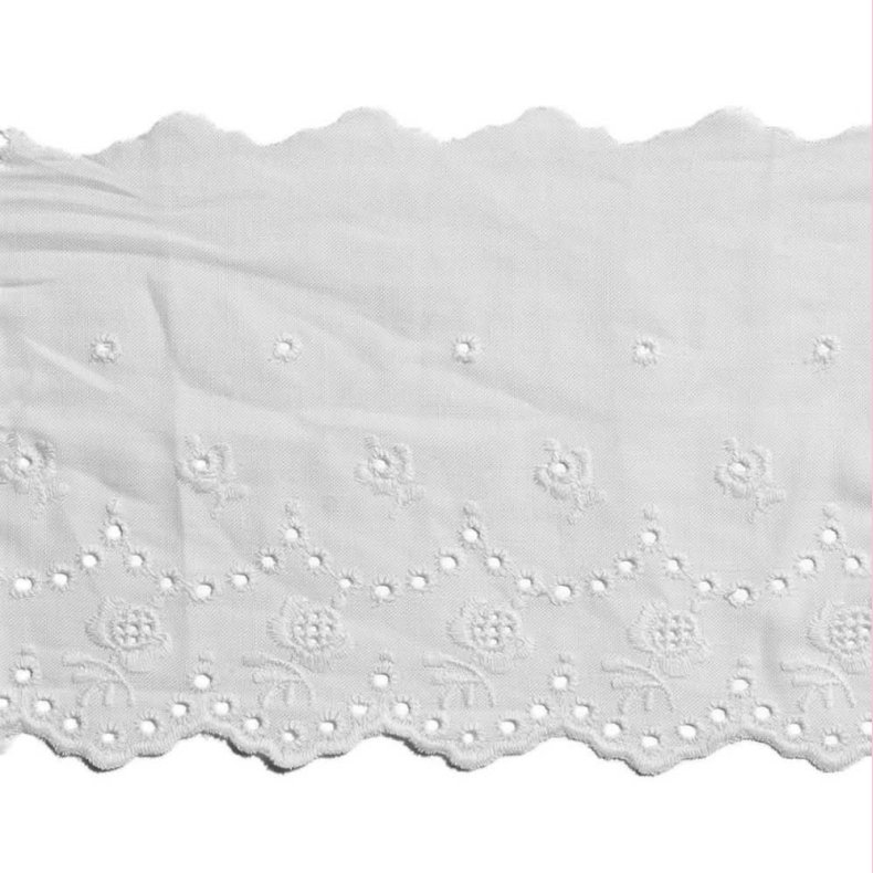 Faston Blonde B�nd // Hvid 9,5cm