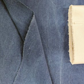 Heavy Stone Washed Canvas  // Marine bl� nr. 609