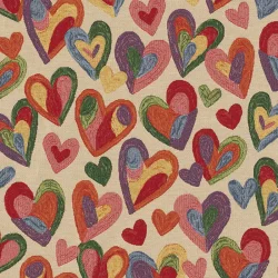 Gobelin // Multi Colour Hjerter