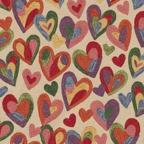 Gobelin // Multi Colour Hjerter