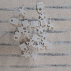 Gardin klider //  glider til gardin skinde