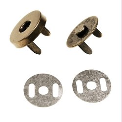 Magnet trykl�se  // 19 mm Guld