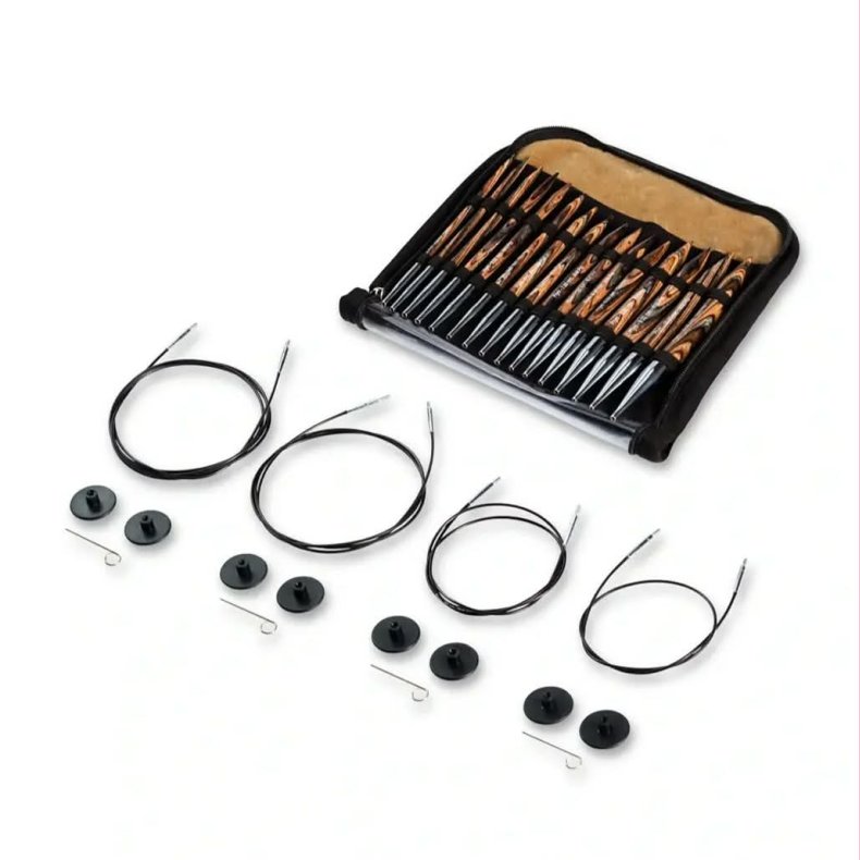 Knit Pro NATURAL strikkepindes�t // Tr�