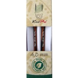 KORTE tr� udskiftelige rundpinde // KnitPro