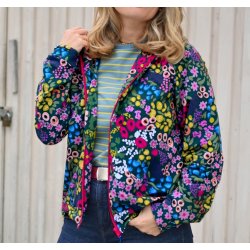 Bomulds Jersey Terry // Malibou Blomster