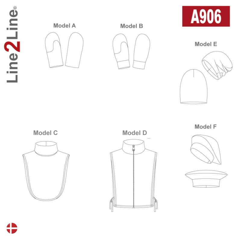 Luffer, halsedisser, beanie og baret