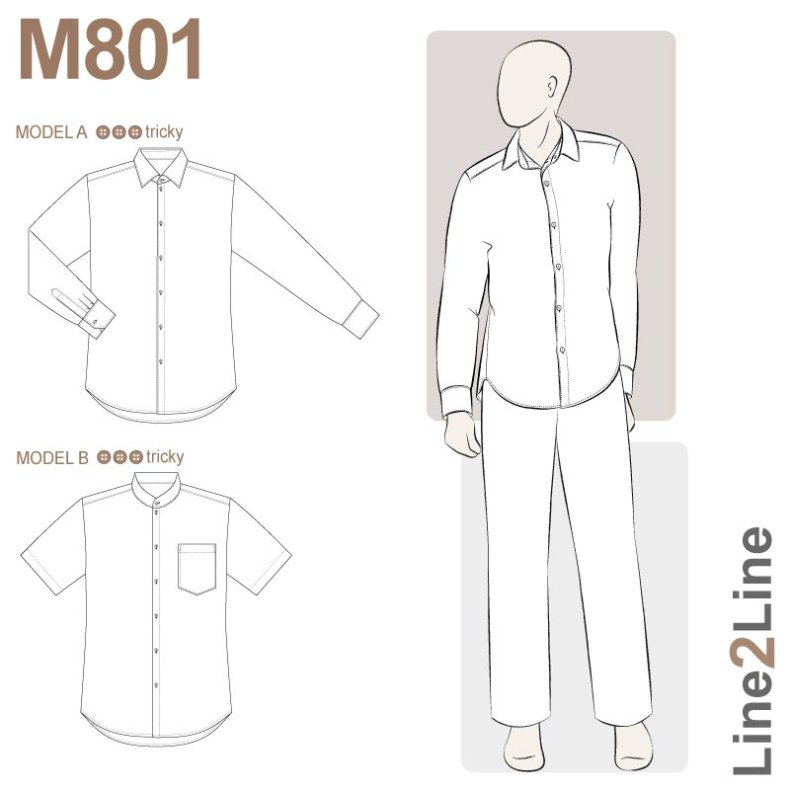Line2Line M801 // Skjorte