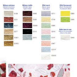 DMC Broderi garn METALLIC / GLIMMER