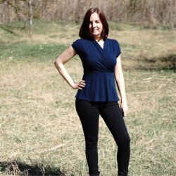 Mirri wrap dress str. 30-54 - Wardrobe by me