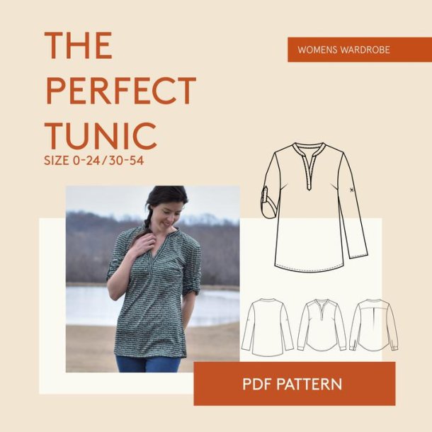 Perfect Tunic skjorte str. 30-54 - Wardrobe by me