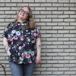 Sille Blouse top shirt str. 30-54 - Wardrobe by me