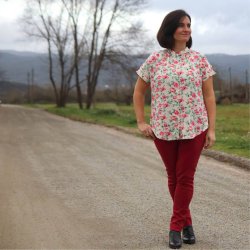 Sille Blouse top shirt str. 30-54 - Wardrobe by me