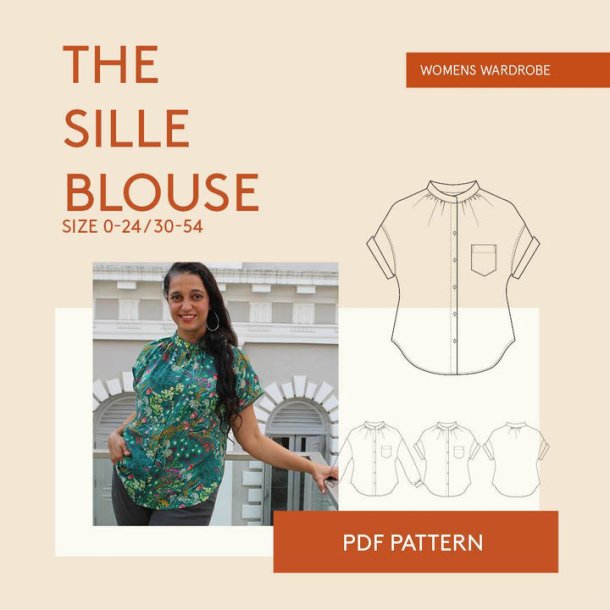 Sille Blouse top shirt str. 30-54 - Wardrobe by me