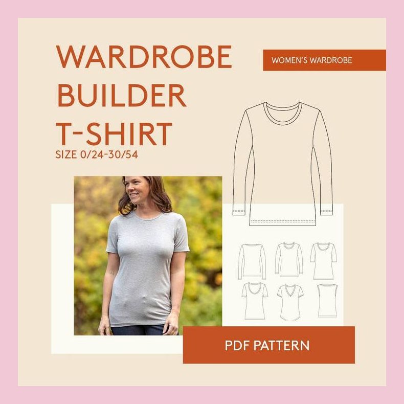 T-shirt str. 30-54 - Wardrobe by me