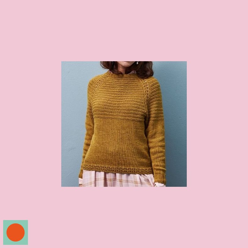 Opskrift // Luna Strikke  Raglan Sweater Med Riller
