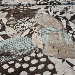 Silke Chiffon 199,- Blade brun turkis creme