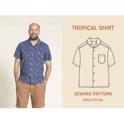 Wardrobe by me // Tropical shirt XXL - XXXXL