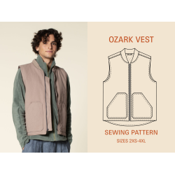 Wardrobe by me // Ozark vest XXL -XXXXL