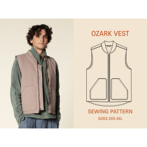 Wardrobe by me // Ozark vest XXL -XXXXL