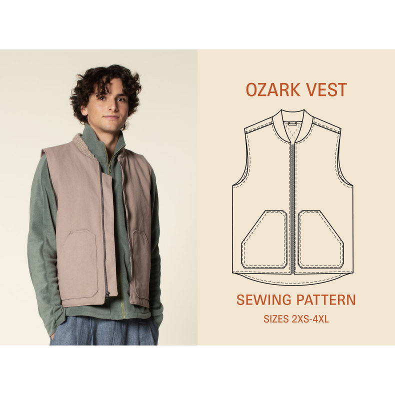 Wardrobe by me // Ozark vest XXL -XXXXL