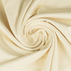 Bomulds jersey 119,- Creme hvid