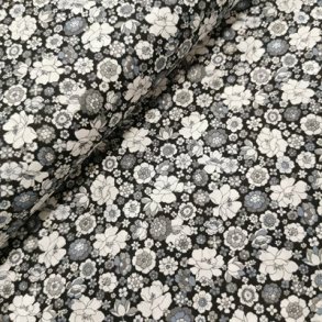 Kokka // Voil m. Flowers ( 80,- pr.m ved kb af hele meter)