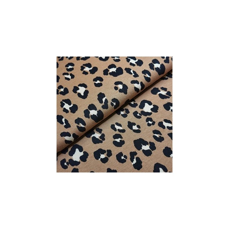 Viskose Jersey 149,- Leopard brun