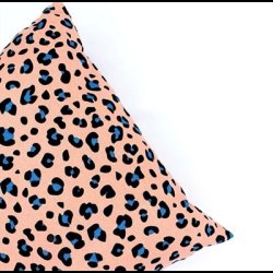 Kraftig bomuld 169,- Leopard laks bl