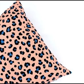 Kraftig bomuld 169,- Leopard laks bl