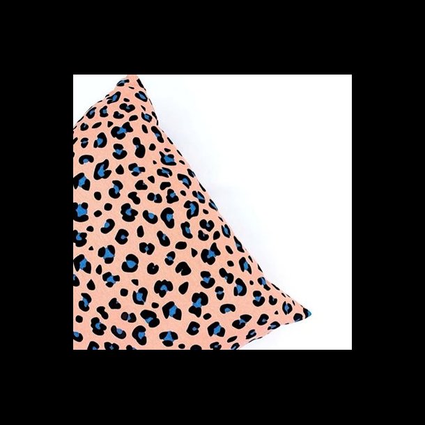 Kraftig bomuld 169,- Leopard laks bl
