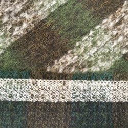 Jacquard Brokade 399,- Tern Stribet Brstet grn hvid