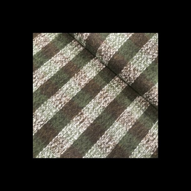 Jacquard Brokade 399,- Tern Stribet Brstet grn hvid