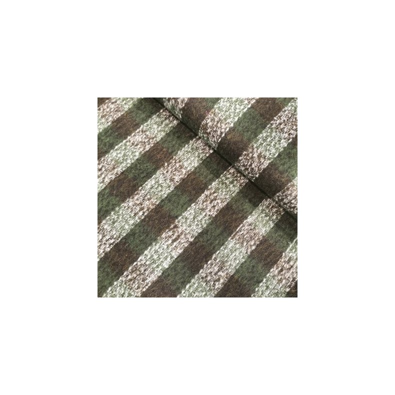 Jacquard Brokade 399,- Tern Stribet Brstet grn hvid
