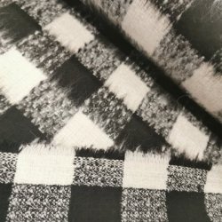 Jacquard Brokade 399,- Tern Stribet Brstet Sort hvid